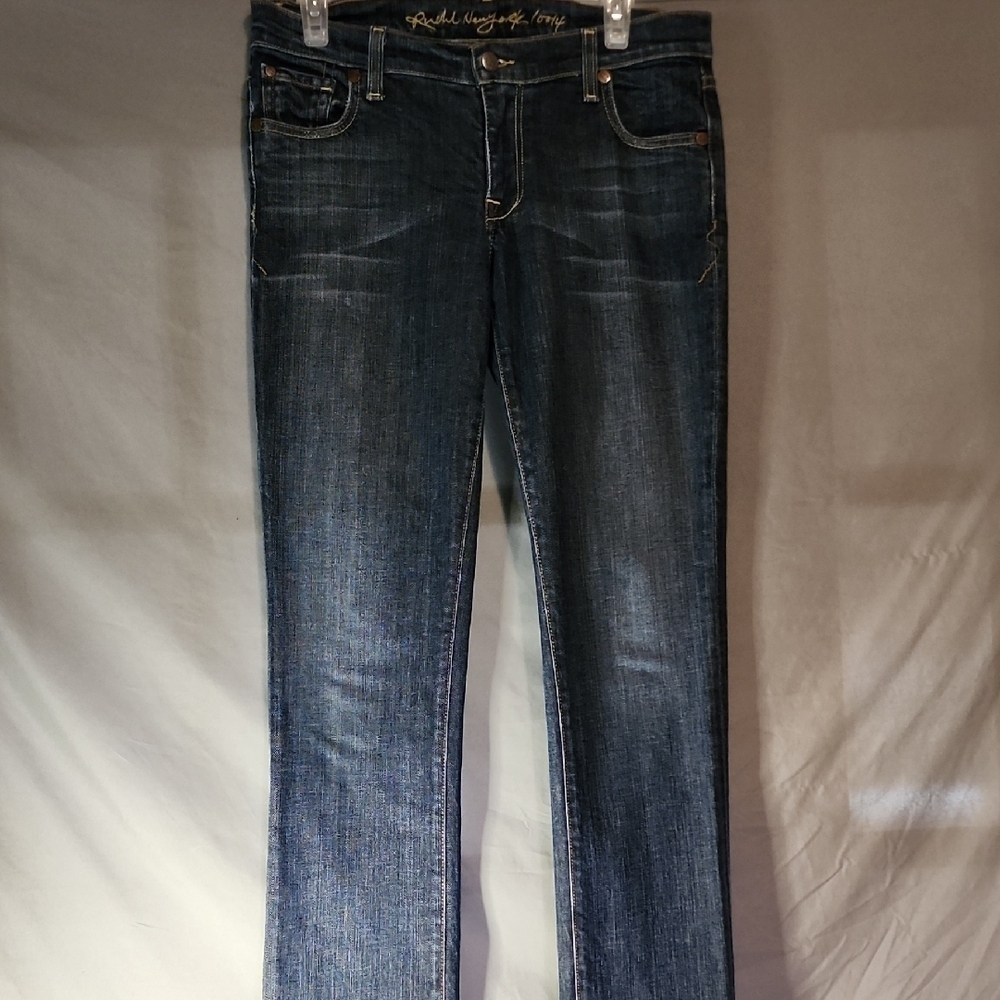 Ruehl No.925 Blue Straight Leg Jeans with Rich Indigo Tones